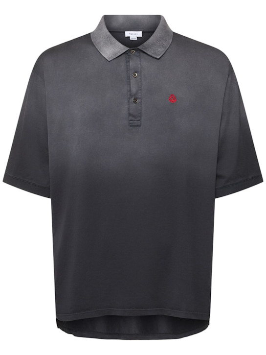LuisaViaRoma McQueenPolo oversize in cotone