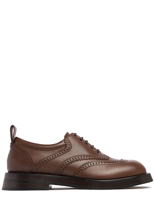 LuisaViaRoma McQueenScarpe Derby In Pelle