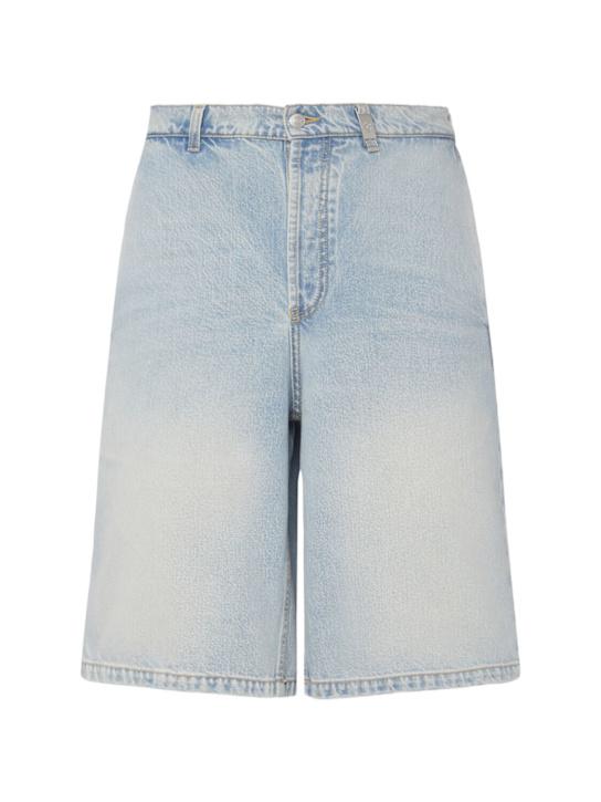 LuisaViaRoma McQueenShorts in denim di cotone
