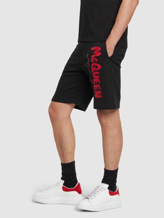 LuisaViaRoma McQueenSneakers In Pelle 45mm