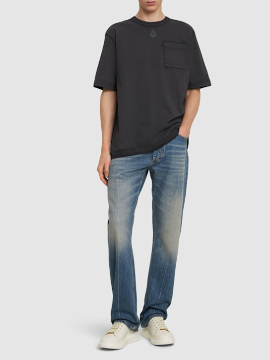 LuisaViaRoma McQueenT-shirt In Cotone