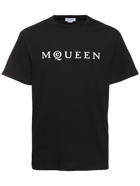 LuisaViaRoma McQueenT-shirt in cotone con logo