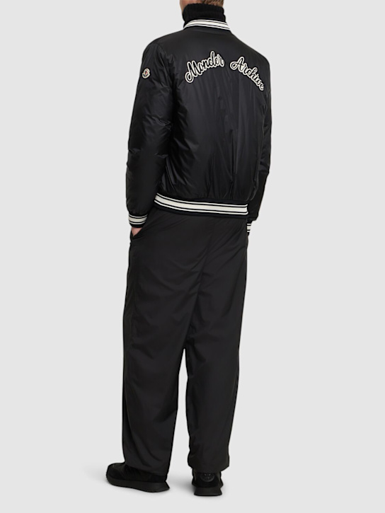 LuisaViaRoma MonclerBouchet Nylon Down Jacket