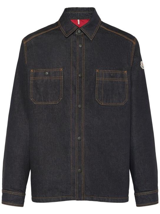 LuisaViaRoma MonclerCamicia in denim di cotone