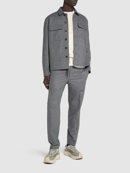 LuisaViaRoma MonclerCamicia In Misto Cashmere