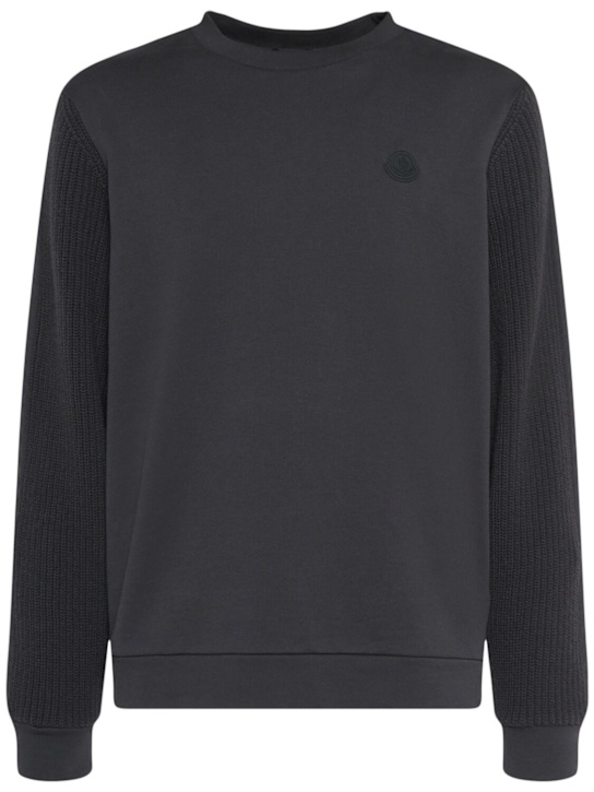 LuisaViaRoma MonclerFelpa in pile di cotone