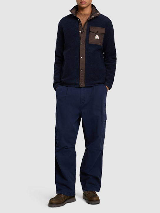 LuisaViaRoma MonclerGiacca In Teddy Di Misto Lana