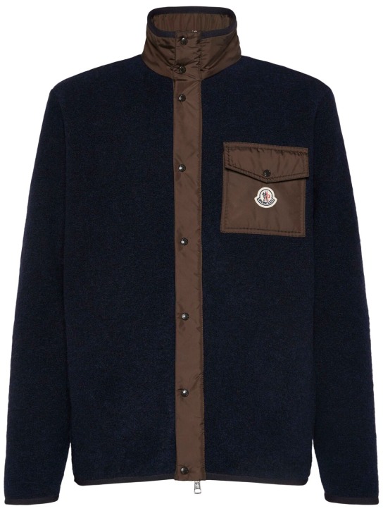 LuisaViaRoma MonclerGiacca in teddy di misto lana