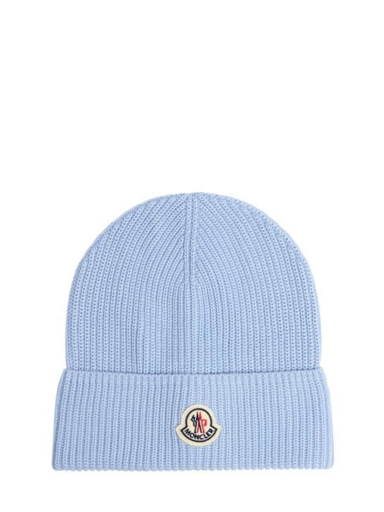 LuisaViaRoma MonclerLogo cotton beanie