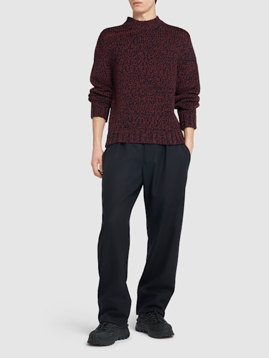 LuisaViaRoma MonclerMaglia In Lana Vergine Tricot