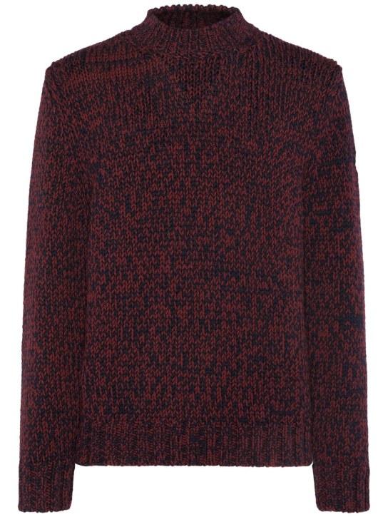 LuisaViaRoma MonclerMaglia in lana vergine tricot