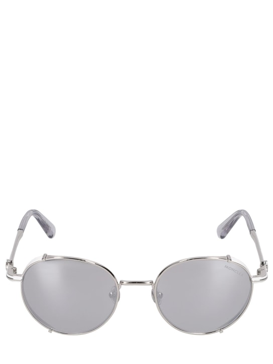 LuisaViaRoma MonclerOwlet round metal sunglasses