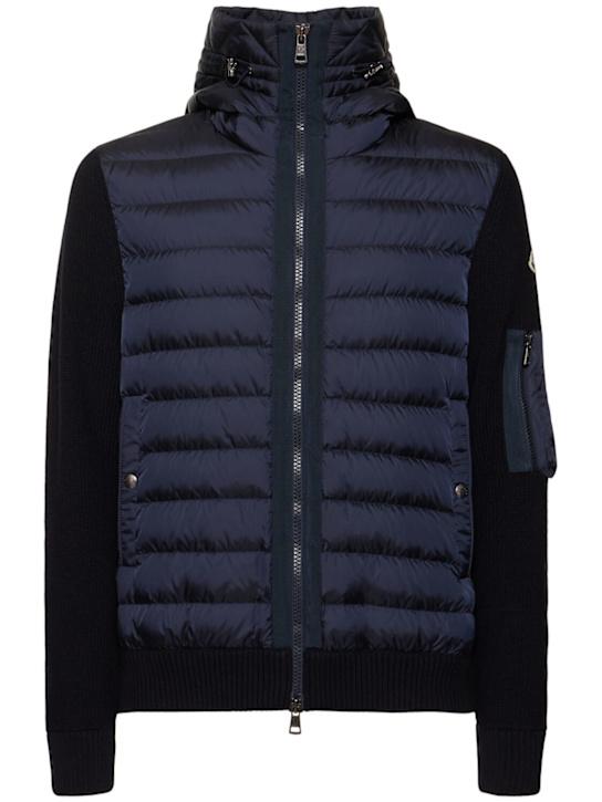 LuisaViaRoma MonclerPiumino con misto lana tricot