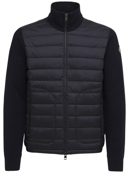 LuisaViaRoma MonclerPiumino con misto lana tricot