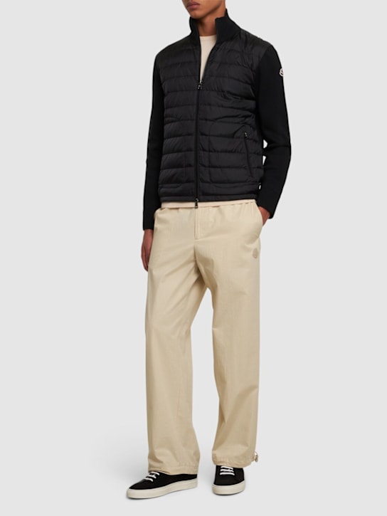 LuisaViaRoma MonclerPiumino Con Misto Lana Tricot