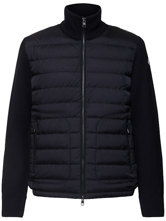 LuisaViaRoma MonclerPiumino con misto lana tricot