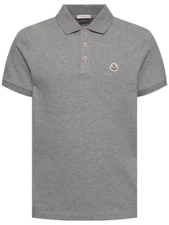 LuisaViaRoma MonclerPolo in cotone con logo