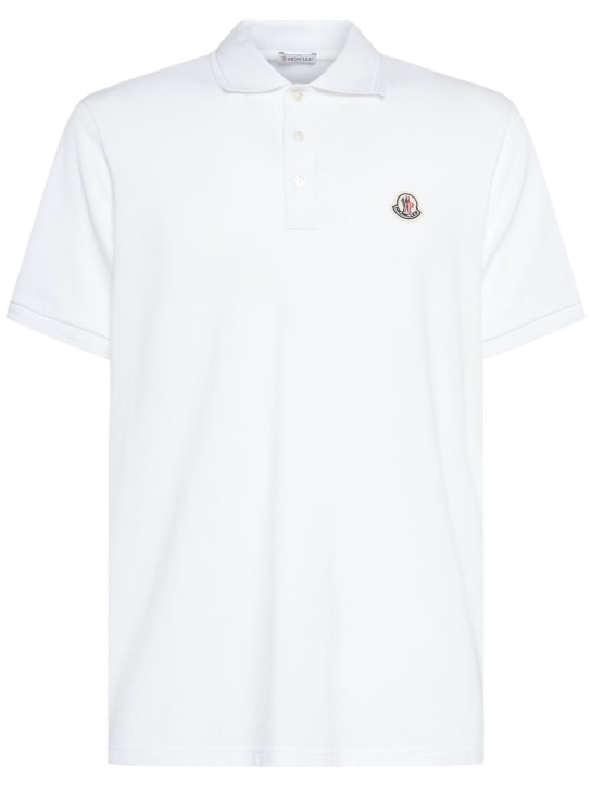 LuisaViaRoma MonclerPolo in cotone con logo