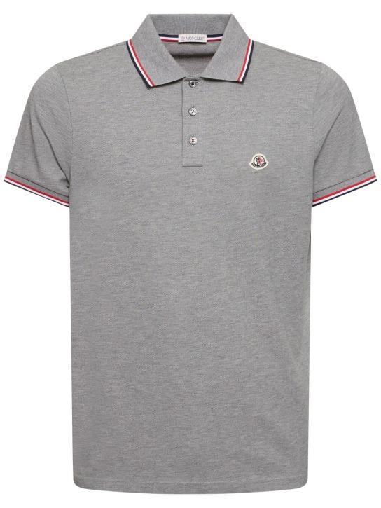 LuisaViaRoma MonclerPolo in cotone con logo