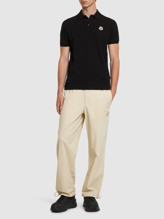 LuisaViaRoma MonclerPolo In Cotone Con Logo
