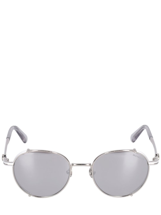 LuisaViaRoma MonclerRound metal sunglasses