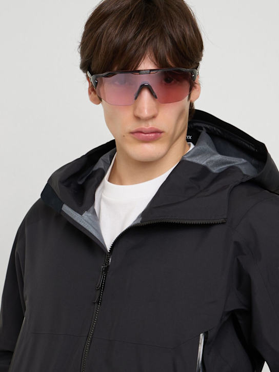 LuisaViaRoma MonclerShield Acetate Mask Sunglasses