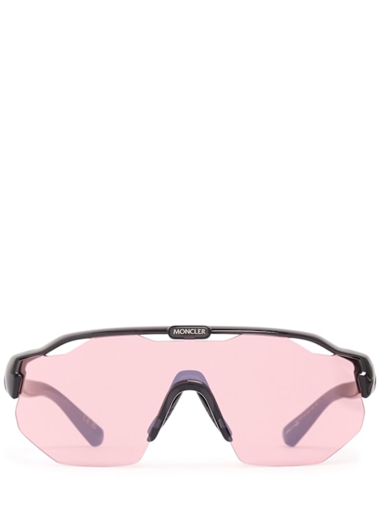 LuisaViaRoma MonclerShield acetate mask sunglasses