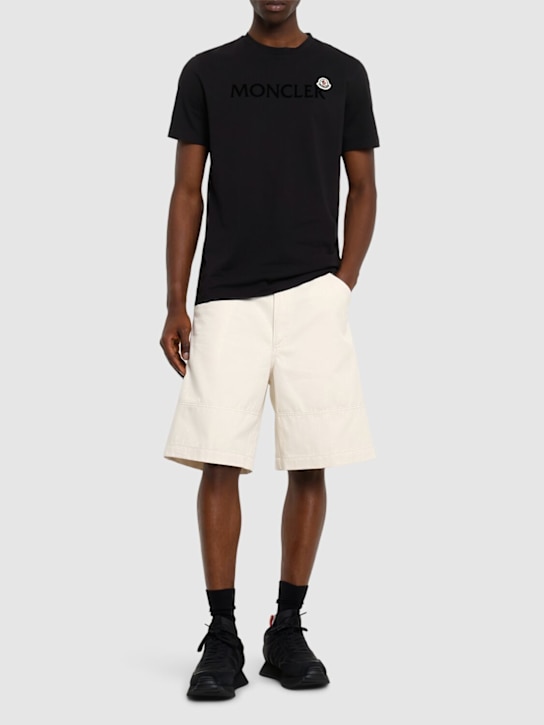LuisaViaRoma MonclerShorts In Twill Di Cotone
