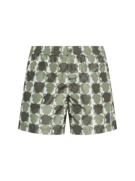 LuisaViaRoma MonclerShorts mare in techno stampato