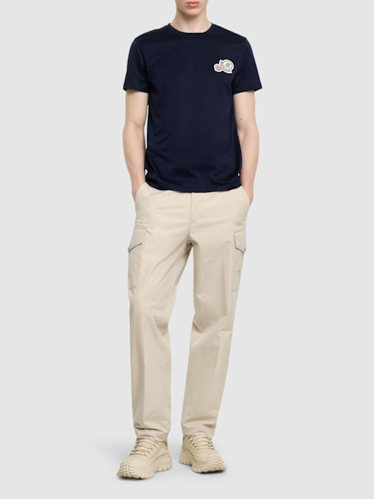 LuisaViaRoma MonclerT-shirt In Cotone Con Logo