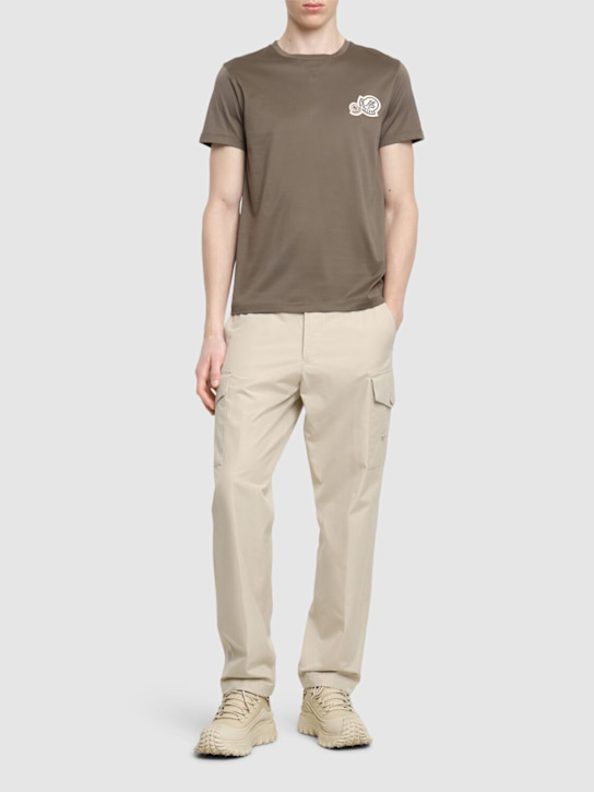 LuisaViaRoma MonclerT-shirt In Cotone Con Logo