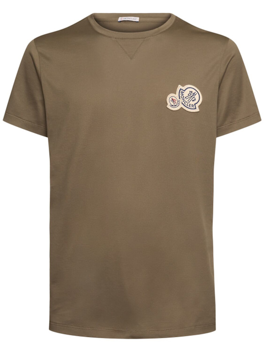 LuisaViaRoma MonclerT-shirt in cotone con logo