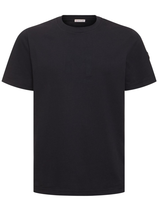 LuisaViaRoma MonclerT-shirt in cotone con logo