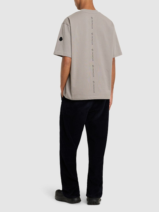 LuisaViaRoma MonclerT-shirt In Cotone Con Logo