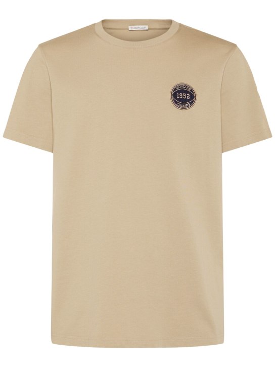 LuisaViaRoma MonclerT-shirt in cotone con logo