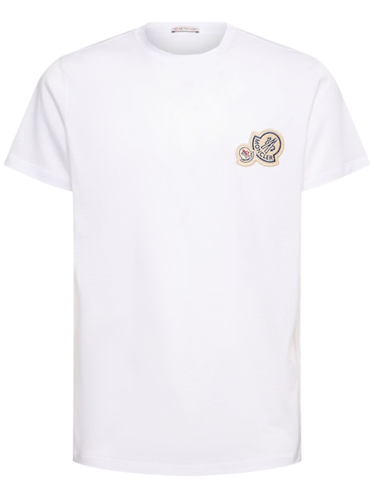 LuisaViaRoma MonclerT-shirt in cotone con logo