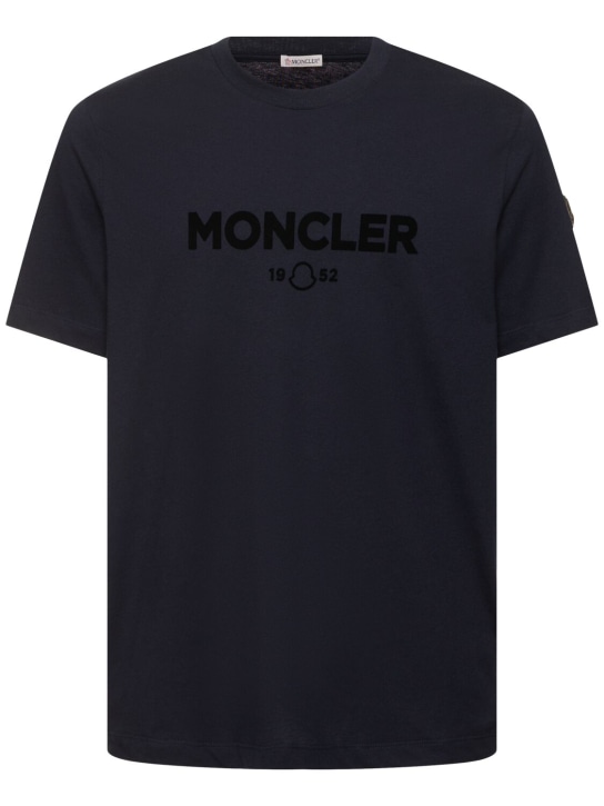 LuisaViaRoma MonclerT-shirt in cotone e cashmere