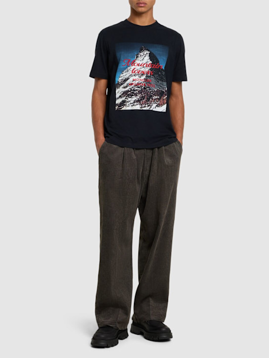 LuisaViaRoma MonclerT-shirt In Cotone Smerigliato