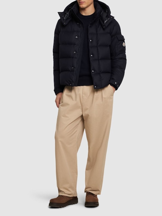 LuisaViaRoma MonclerVezere Virgin Wool Down Jacket