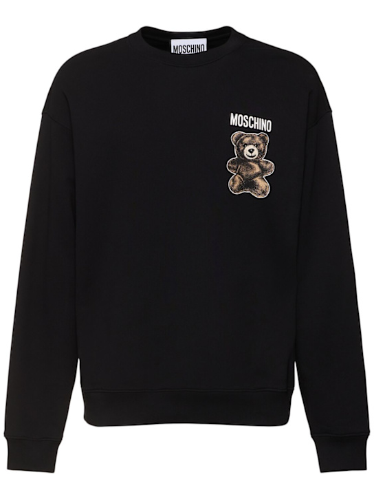 LuisaViaRoma MoschinoFelpa girocollo Teddy Bear