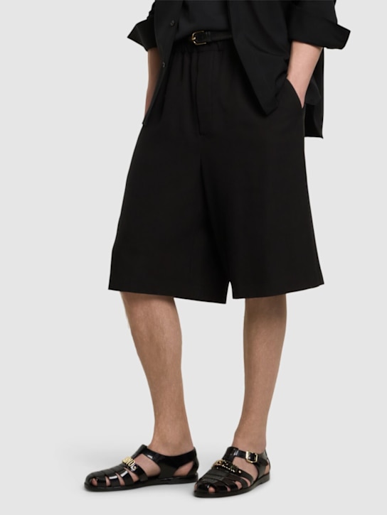 LuisaViaRoma MoschinoSandali In PVC Con Logo