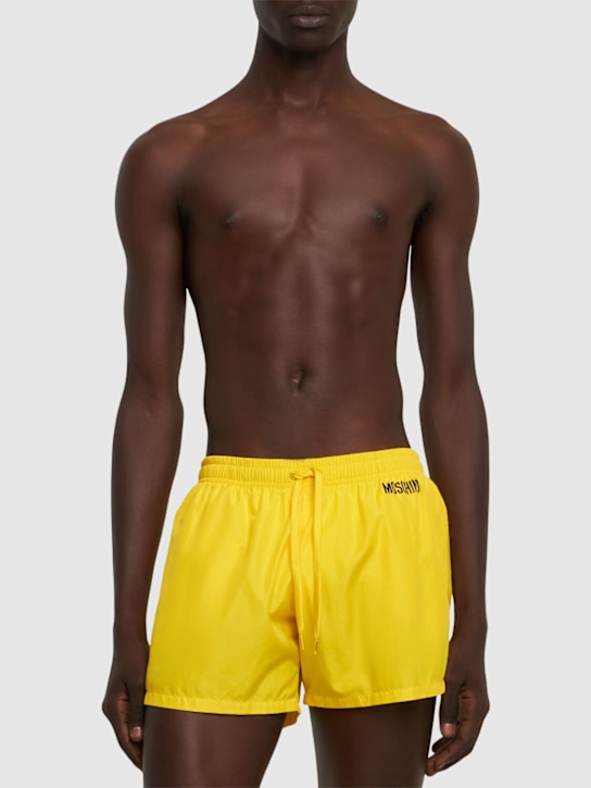 LuisaViaRoma MoschinoShorts Mare Iconic Archive