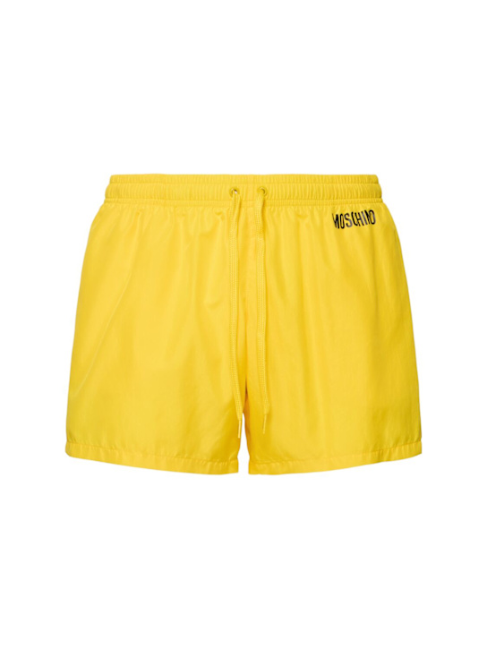 LuisaViaRoma MoschinoShorts mare Iconic Archive