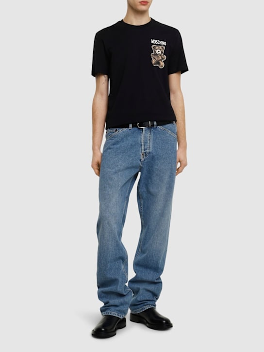 LuisaViaRoma MoschinoT-shirt Teddy Bear Stampata