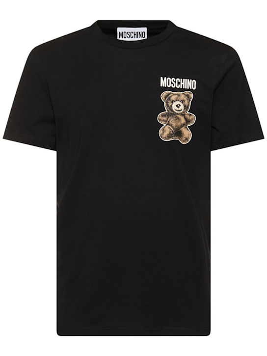 LuisaViaRoma MoschinoT-shirt Teddy Bear stampata