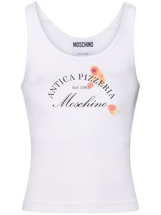 LuisaViaRoma MoschinoTank top Italian Inspiration