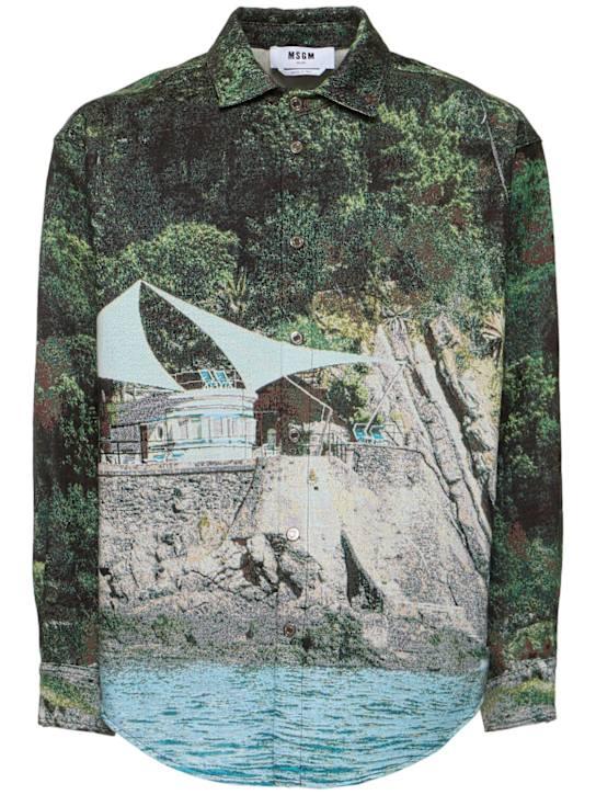 LuisaViaRoma MSGMCamicia In Cotone