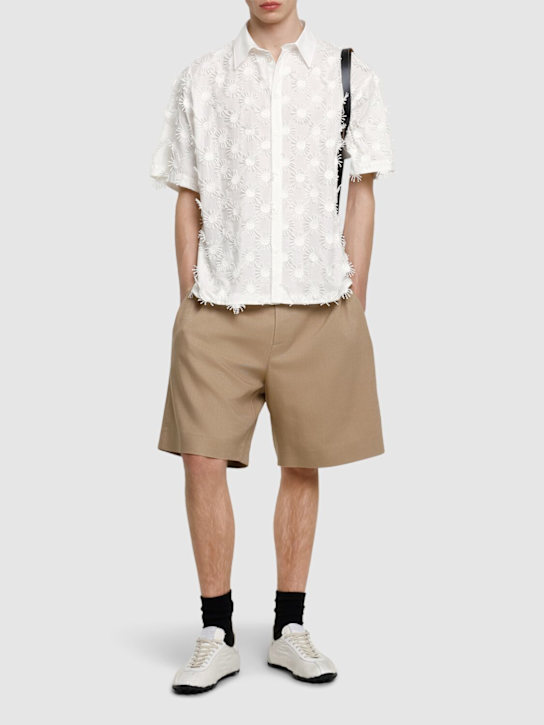 LuisaViaRoma MSGMCamicia In Misto Cotone