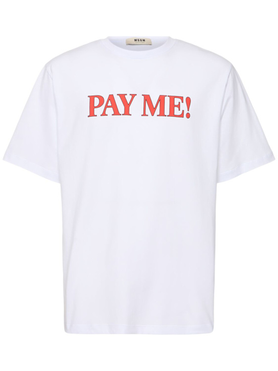 LuisaViaRoma MSGMT-shirt in cotone