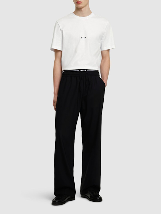 LuisaViaRoma MSGMT-shirt In Cotone